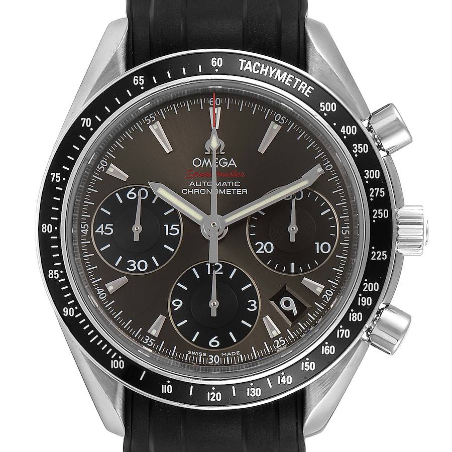 Omega Speedmaster Date Grey Dial Watch 323.30.40.40.06.001 SwissWatchExpo