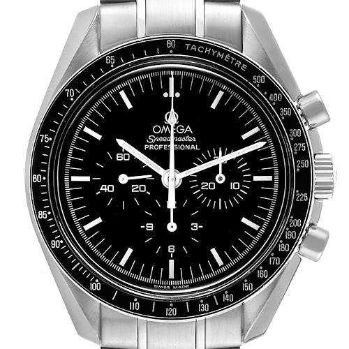 Photo of Omega Speedmaster MoonWatch Chronograph Black Dial Mens Watch 3570.50.00