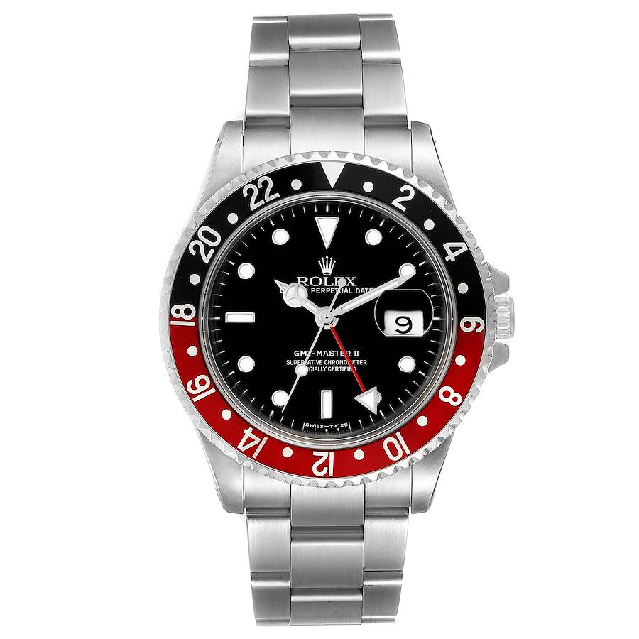 Rolex GMT Master II Black Red Coke 