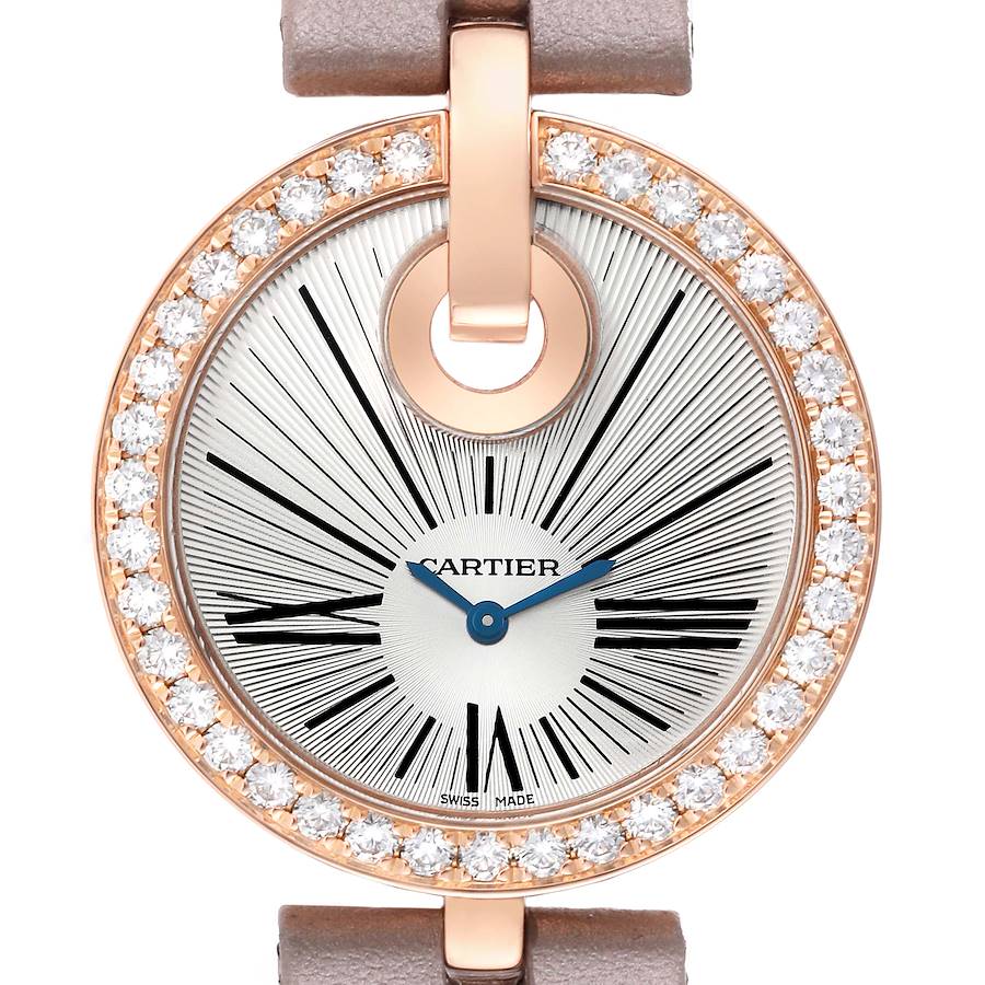 Cartier Captive Rose Gold Diamond Ladies Watch WG600011 SwissWatchExpo