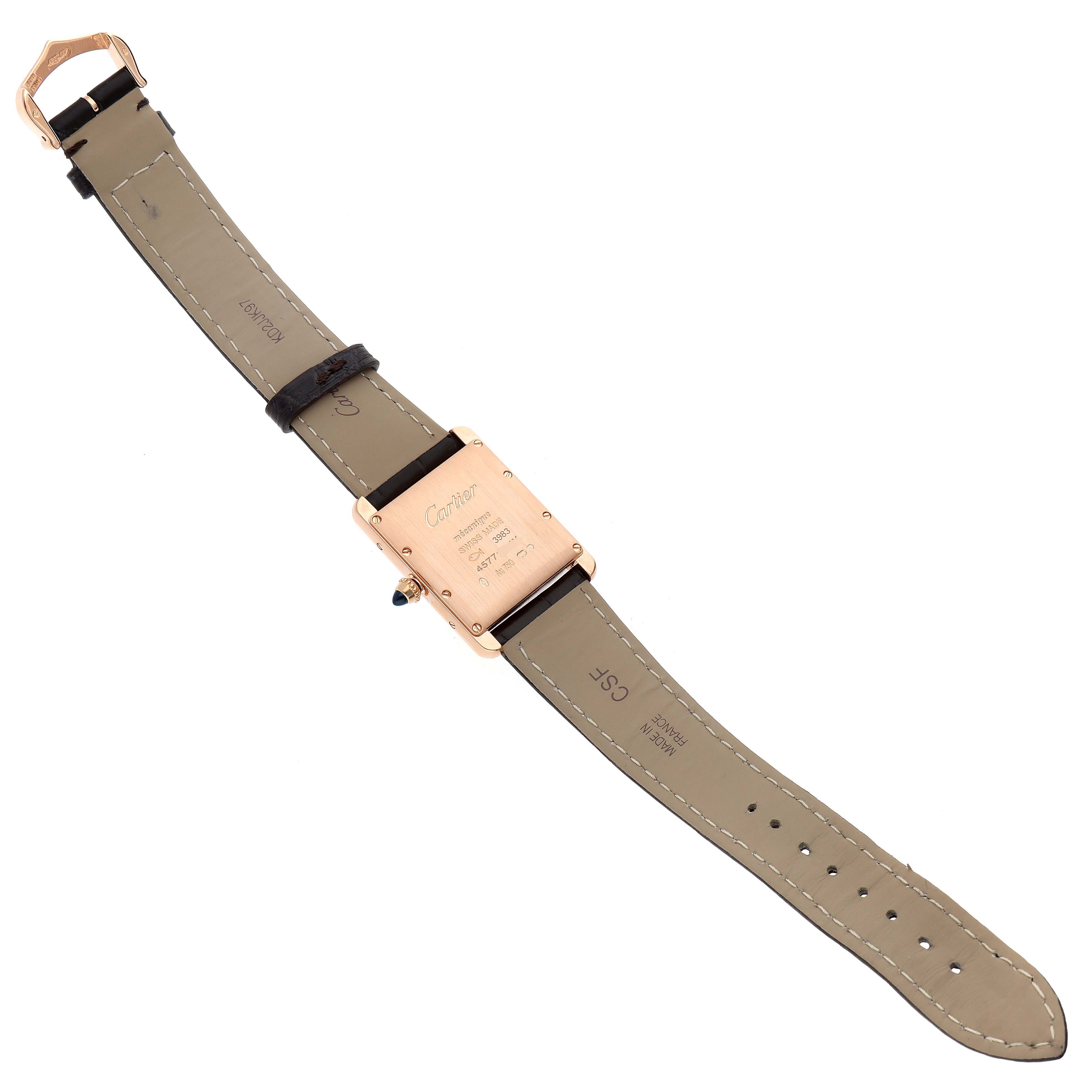 Cartier Tank Louis Rose Gold WGTA0011 | Stock 58622 | SwissWatchExpo