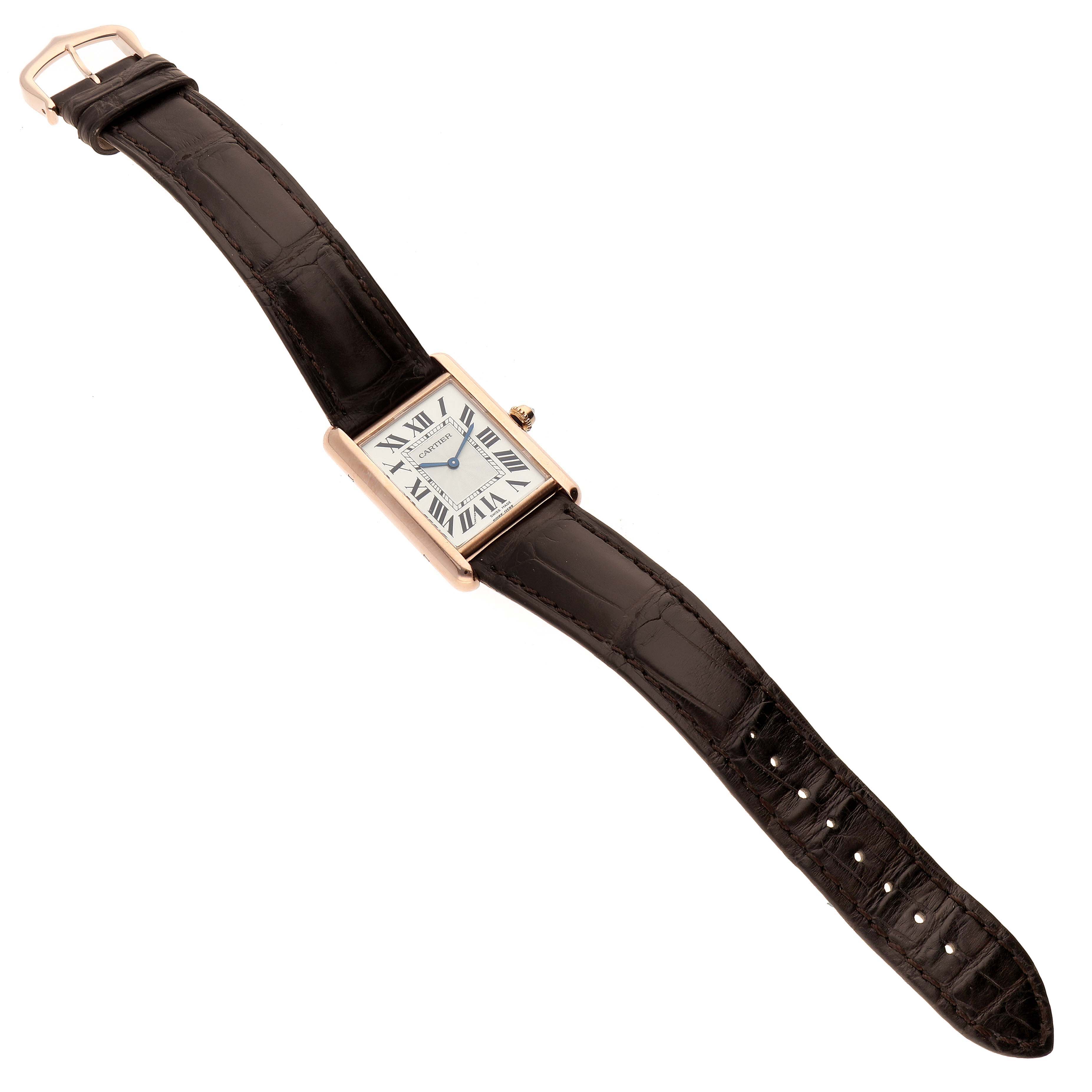 Cartier Tank Louis Rose Gold WGTA0011 | Stock 58622 | SwissWatchExpo