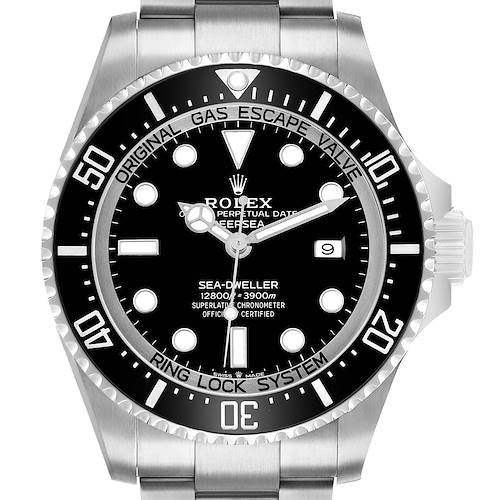 Photo of Rolex Seadweller Deepsea 44 Black Dial Steel Mens Watch 126660