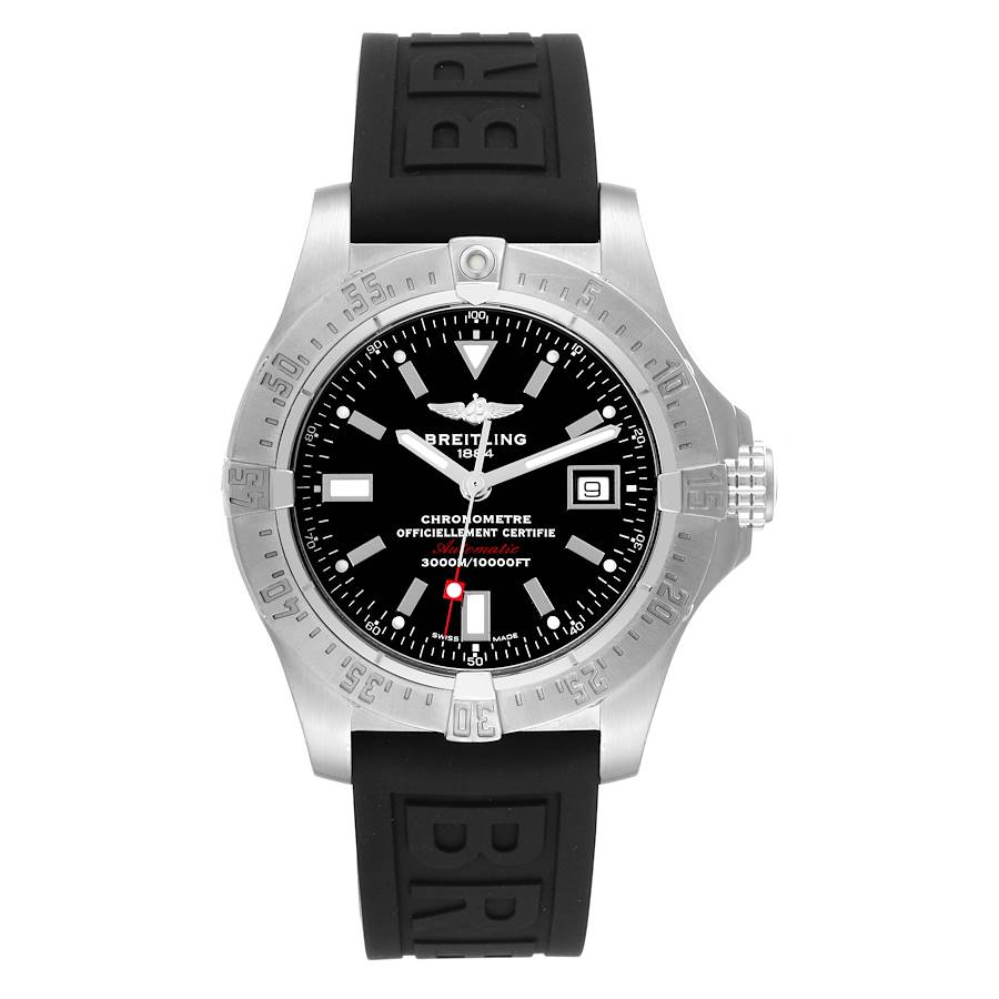 Breitling Aeromarine Avenger Seawolf Steel Mens Watch A17330