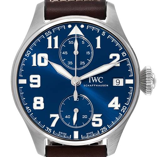 Photo of IWC Le Petit Prince Big Pilots Monopusher Edition Watch IW515202 Box Card