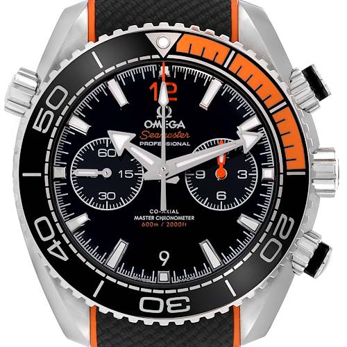 Photo of Omega Planet Ocean Chronograph Steel Mens Watch 215.32.46.51.01.001 Box Card