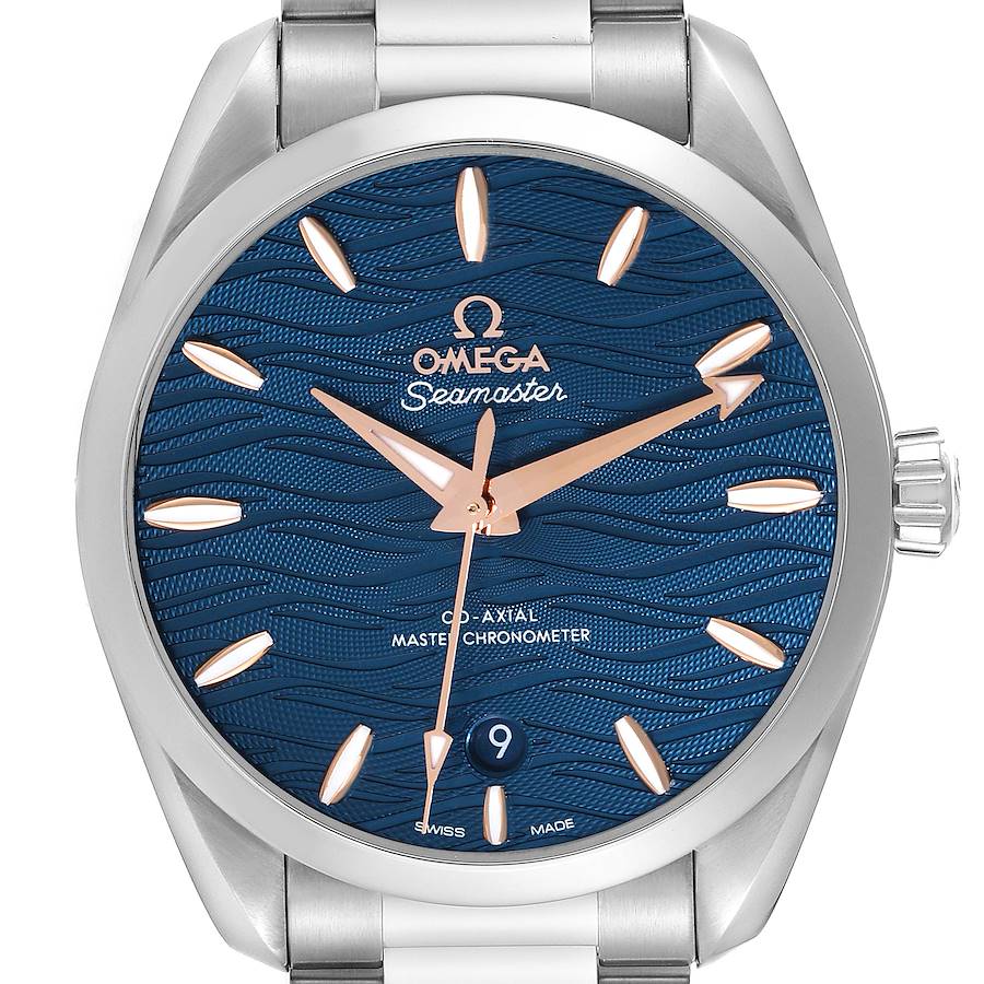 Omega Seamaster Aqua Terra Steel Mens Watch 220.10.38.20.03.002 Box Card SwissWatchExpo