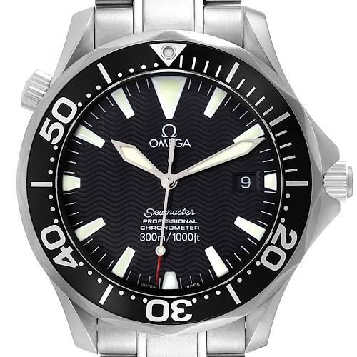 Photo of Omega Seamaster Diver 300M Automatic Steel Mens Watch 2254.50.00 Box Card