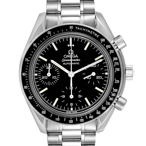 Photo of Omega Speedmaster Reduced Automatic Chronograph Steel Watch 3539.50.00
