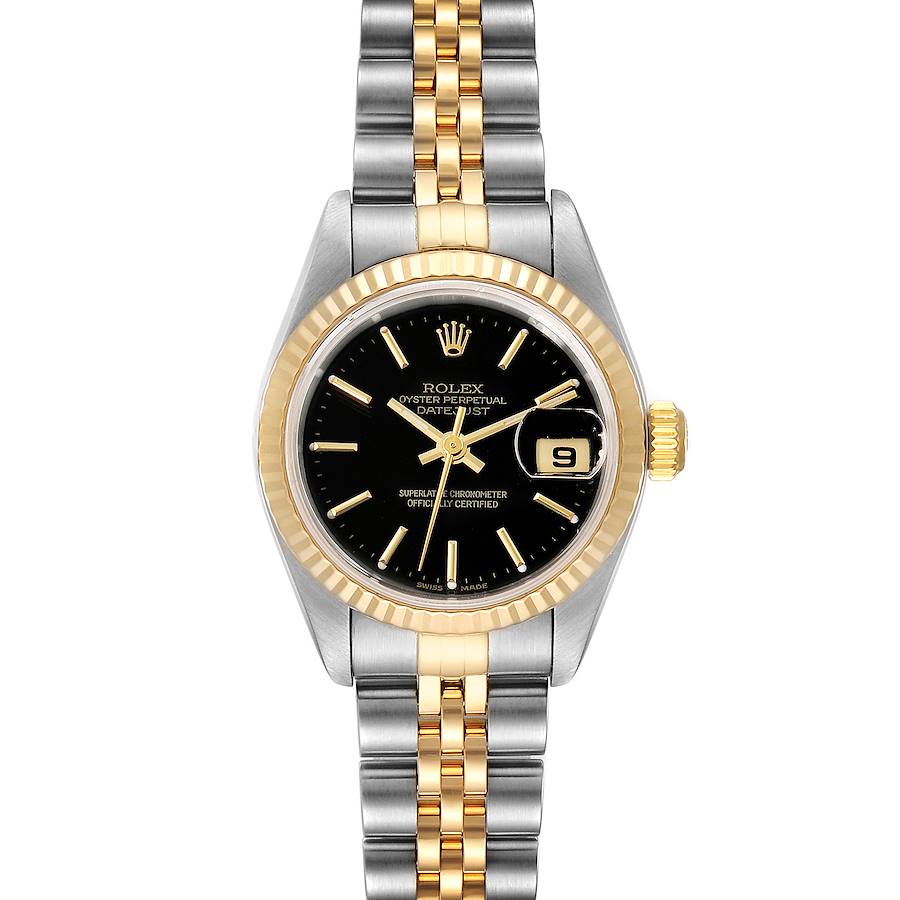 Rolex Datejust Steel Yellow Gold Ladies Watch 79173 Box Papers SwissWatchExpo