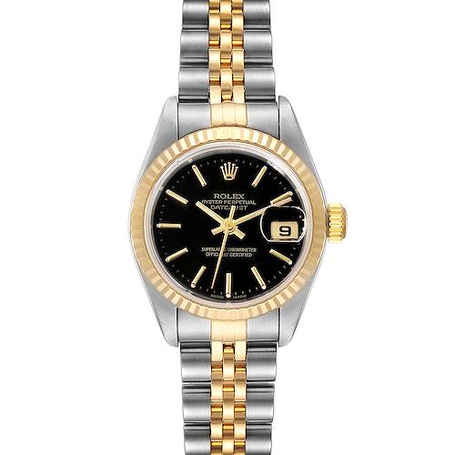 Photo of Rolex Datejust Steel Yellow Gold Ladies Watch 79173 Box Papers