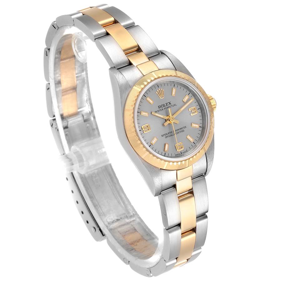 Rolex Oyster Perpetual Steel and Gold (two tone) 76243