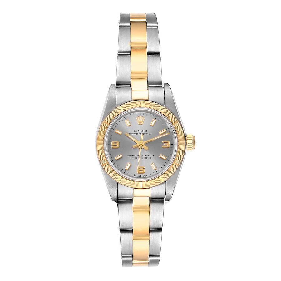 Rolex Oyster Perpetual Steel and Gold (two tone) 76243
