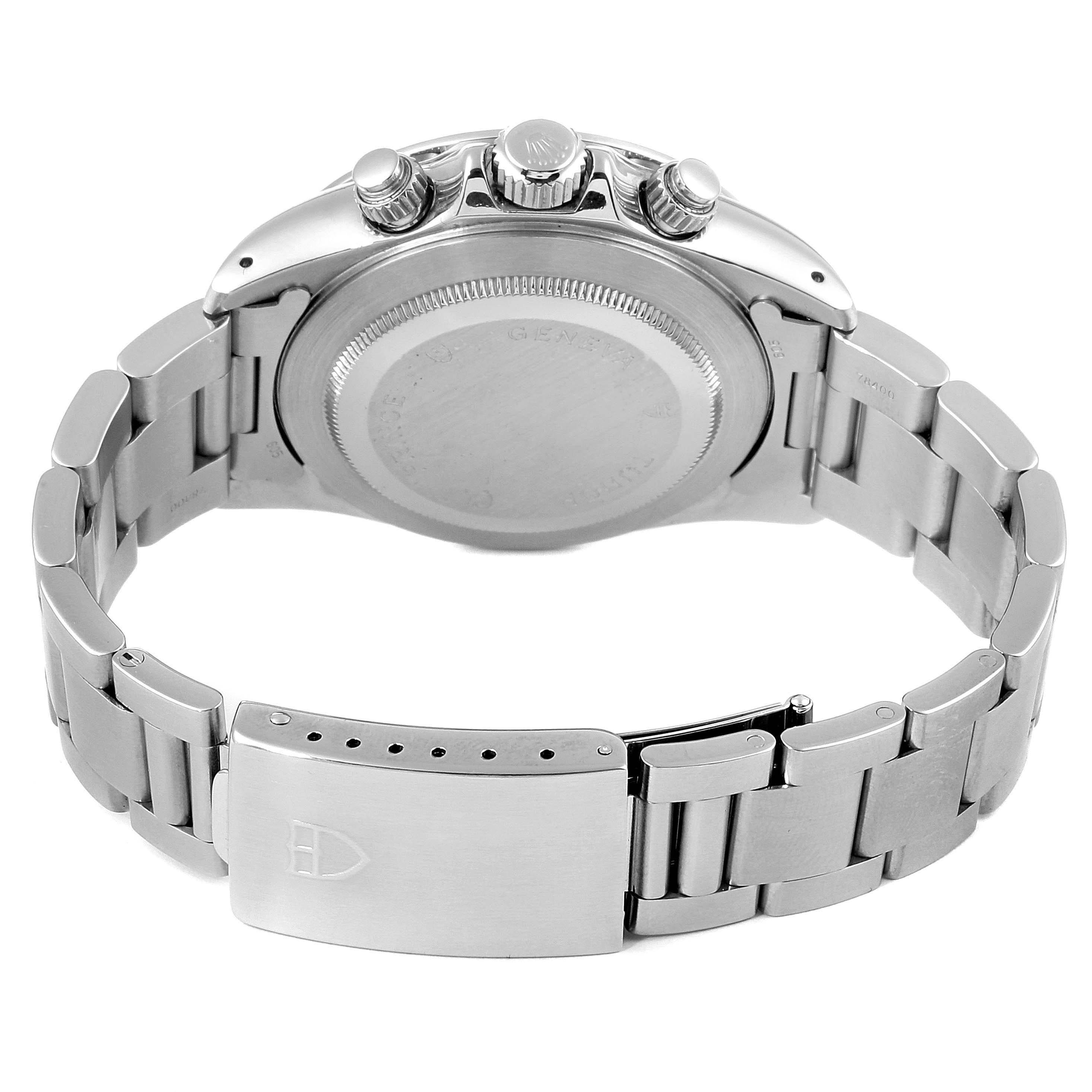 The image shows the back view of a Tudor Prince watch, highlighting the case back, bracelet, and clasp.