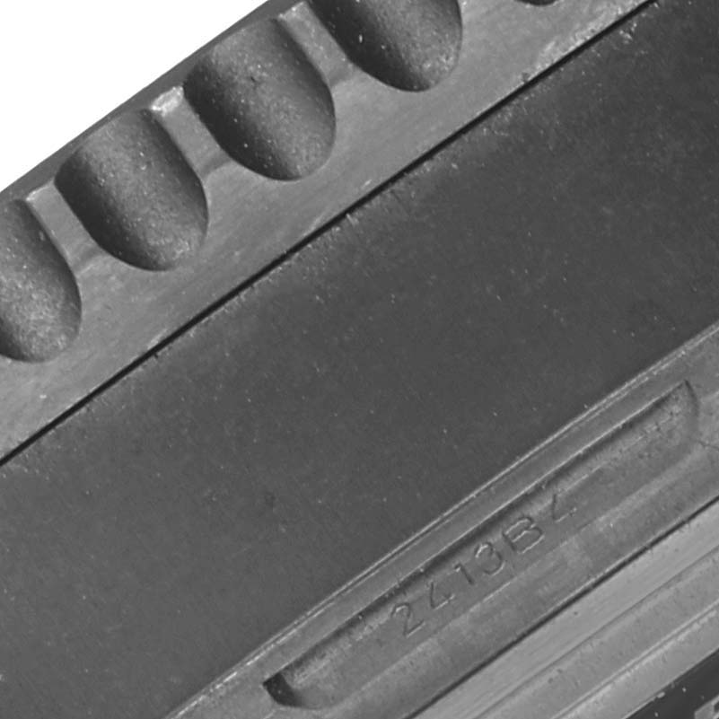 This image shows a close-up view of the bezel of a Limited Series model by Breitling.