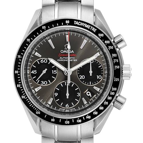 Photo of Omega Speedmaster Date Gray Dial Mens Watch 323.30.40.40.06.001 Card