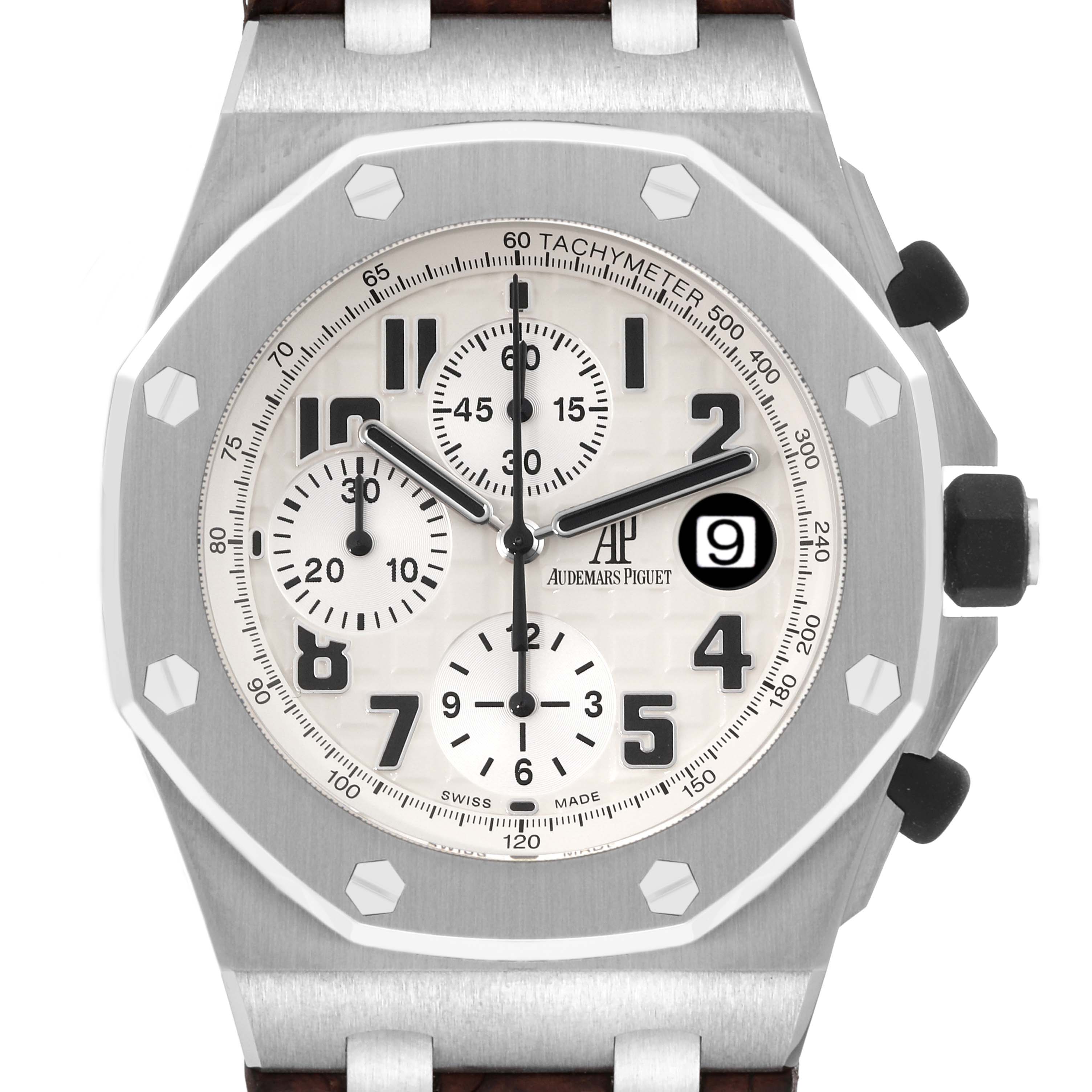 Audemars Piguet Royal Oak Offshore Safari Steel Mens Watch 26170ST