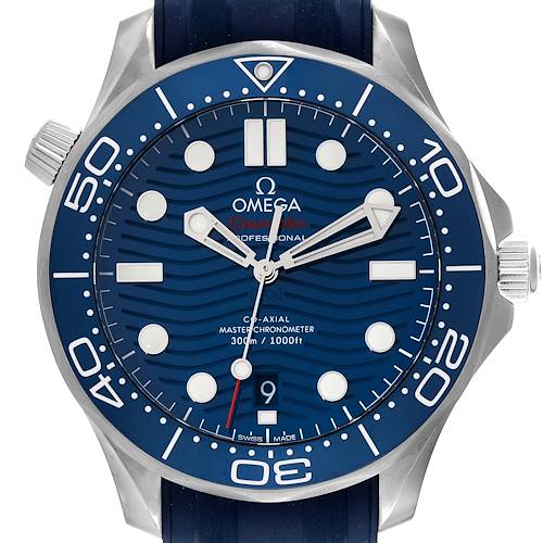 Photo of Omega Seamaster Diver 300M Co-Axial Mens Watch 210.32.42.20.03.001 Box Card
