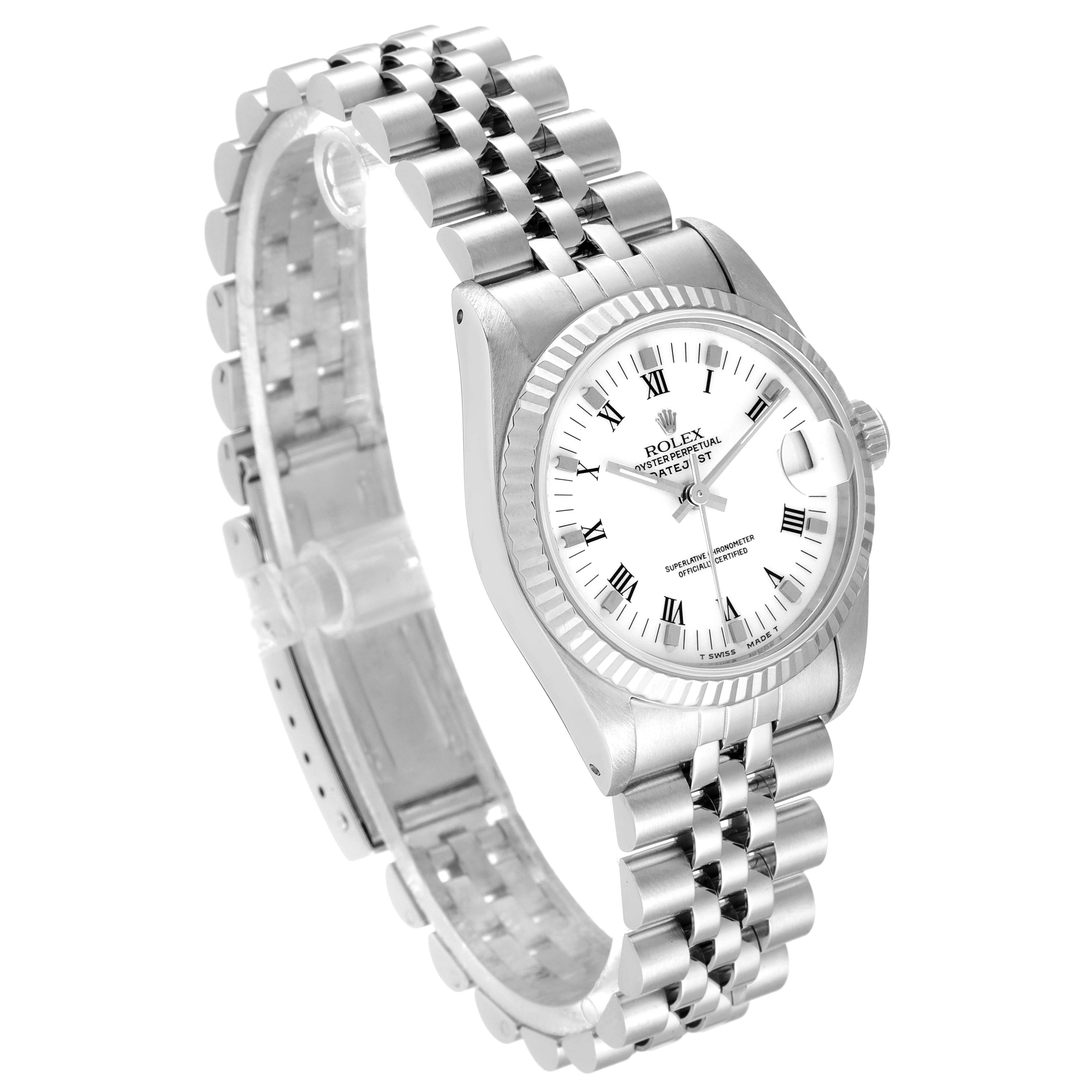 New Model◎All-round＋P◎10inch◎3665 Rolex Datejust 31 watch: Oystersteel and white gold