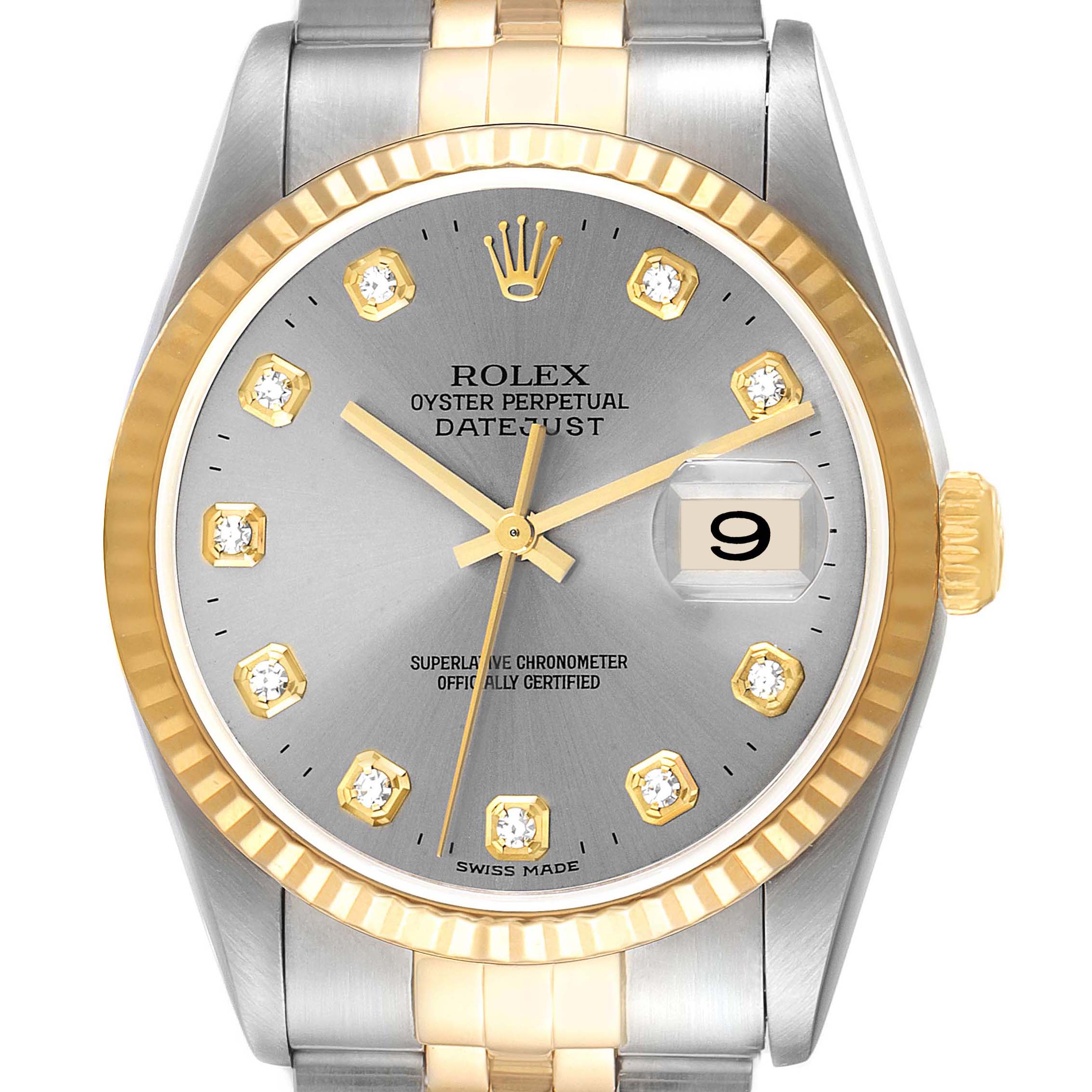 Rolex Datejust Steel and Gold (two tone) 16233 | Stock 40529 ...