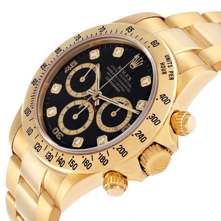 Rolex Daytona Yellow Gold 16528G | Stock 59007 | SwissWatchExpo