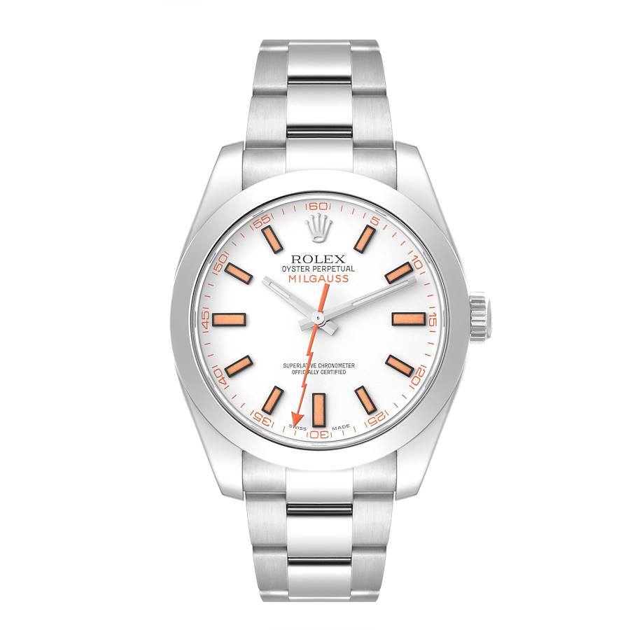 Rolex milgauss orange sale