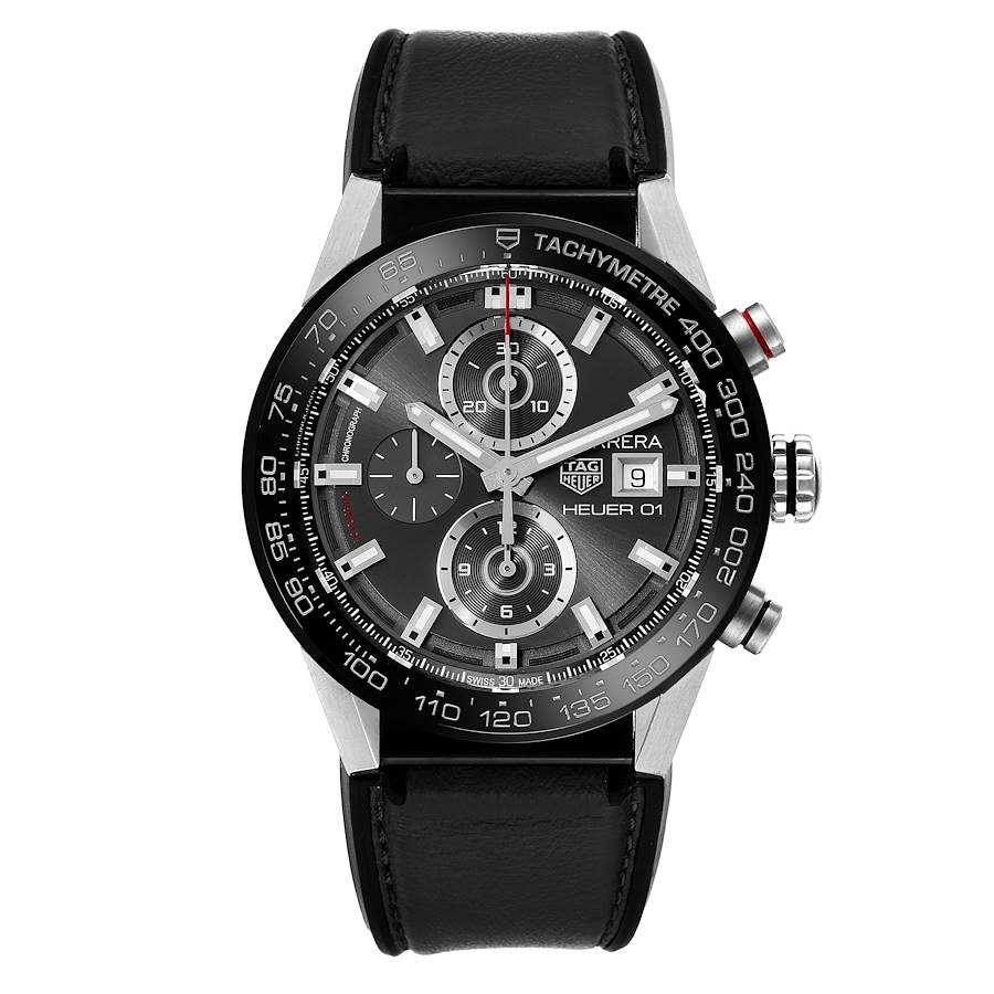 Tag Heuer Carrera Stainless Steel CAR201W | Stock 49718 Tag Heuer Carrera Stainless Steel CAR201W | Stock 49718
