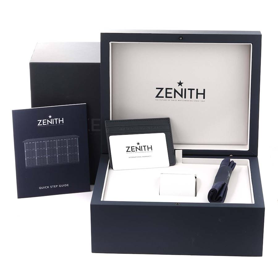 Zenith Chronomaster Sport Yoshida Limited Edition Steel Mens Watch 