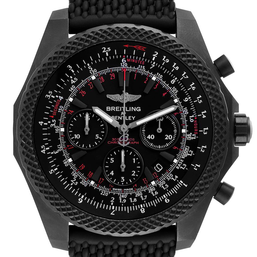 Breitling Bentley Light Body Midnight Carbon LE Mens Watch V25367 Box Papers SwissWatchExpo