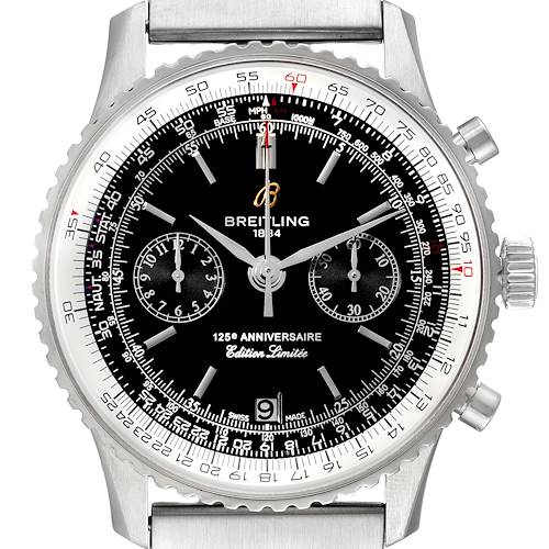 Photo of Breitling Navitimer 125th Anniversary Limited Edition Steel Mens Watch A26322