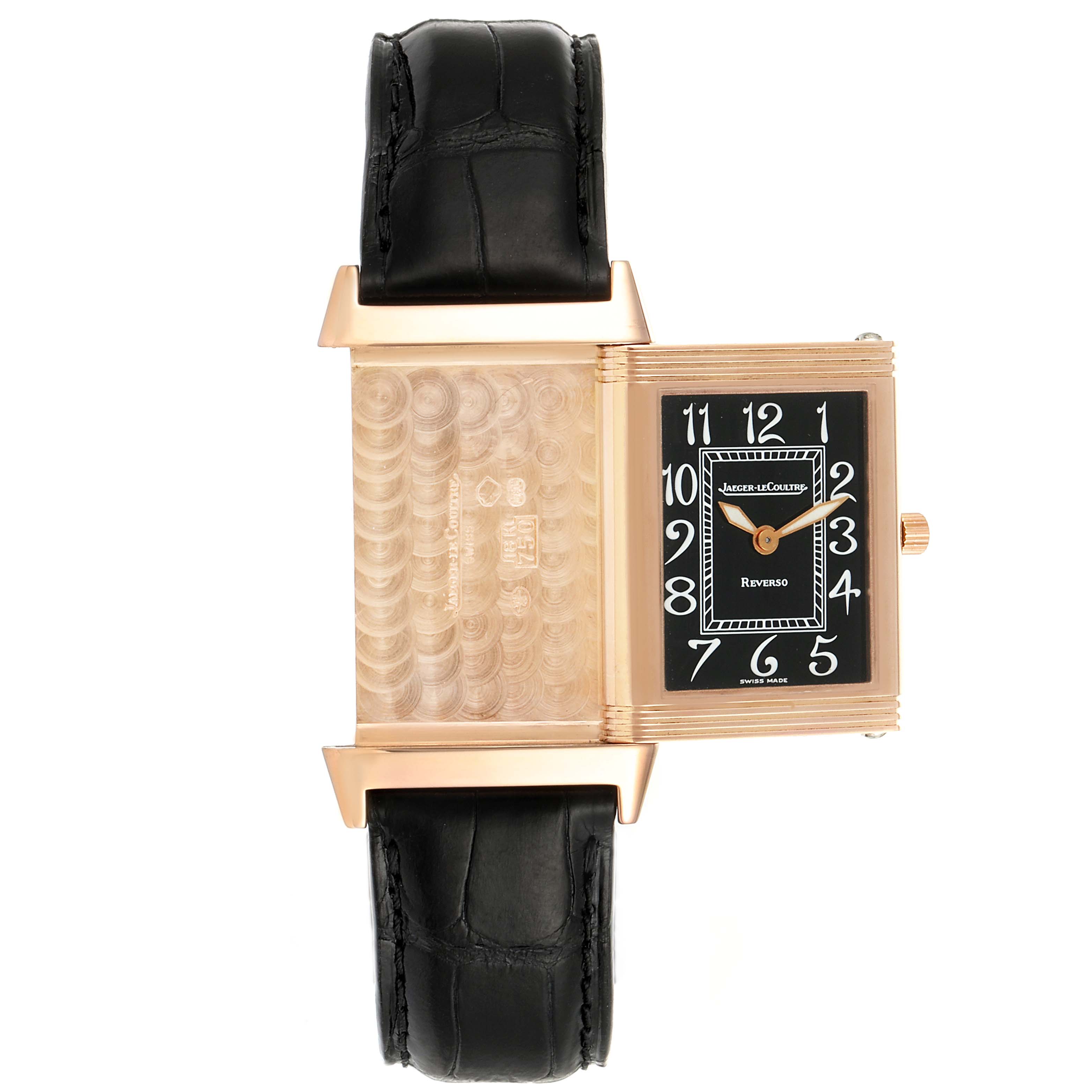 Jaeger LeCoultre Reverso Rose Gold 250.2.86 | Stock 31751 | SwissWatchExpo