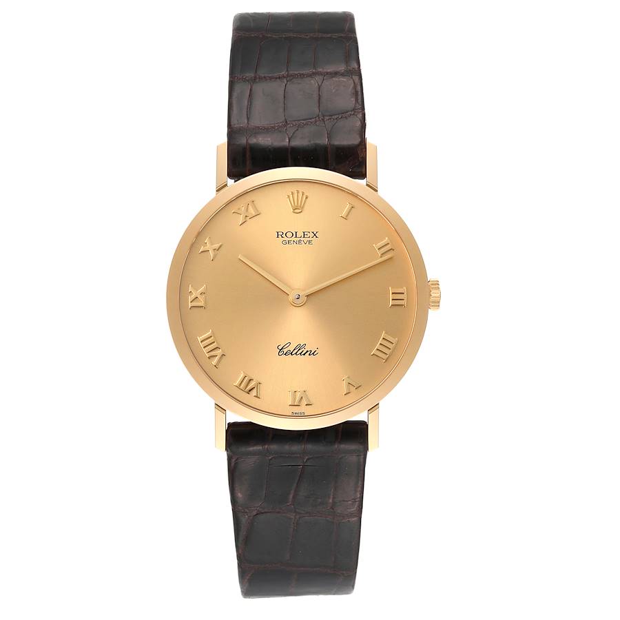 Rolex Cellini Yellow Gold 4112 | Stock 49593 | SwissWatchExpo