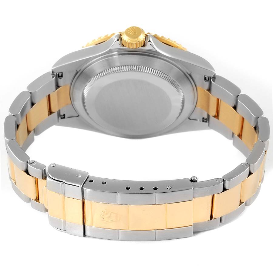 Rolex Submariner Blue Dial Steel Yellow Gold Mens Watch 16613