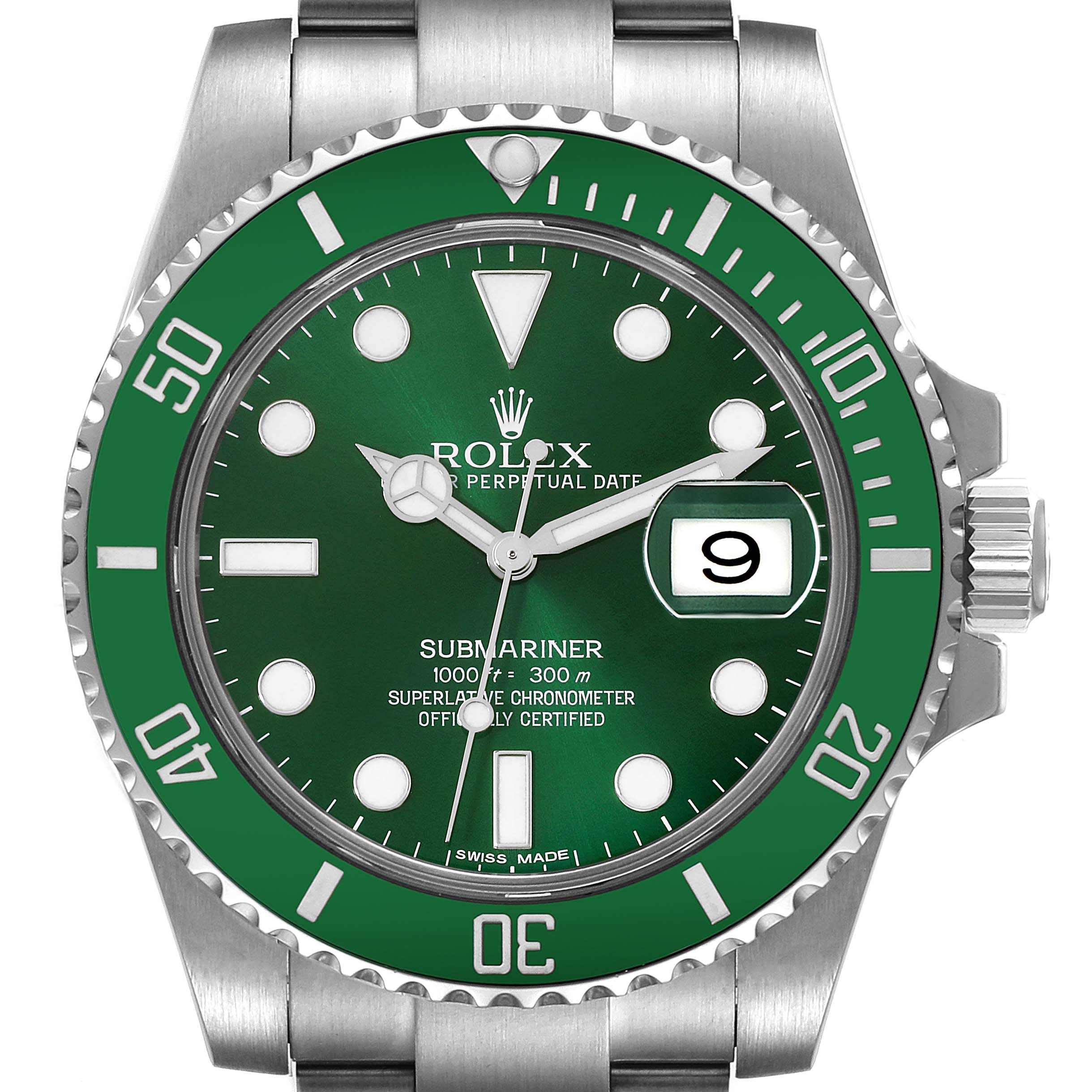 Rolex Submariner Stainless Steel 116610LV Stock 49754 SwissWatchExpo