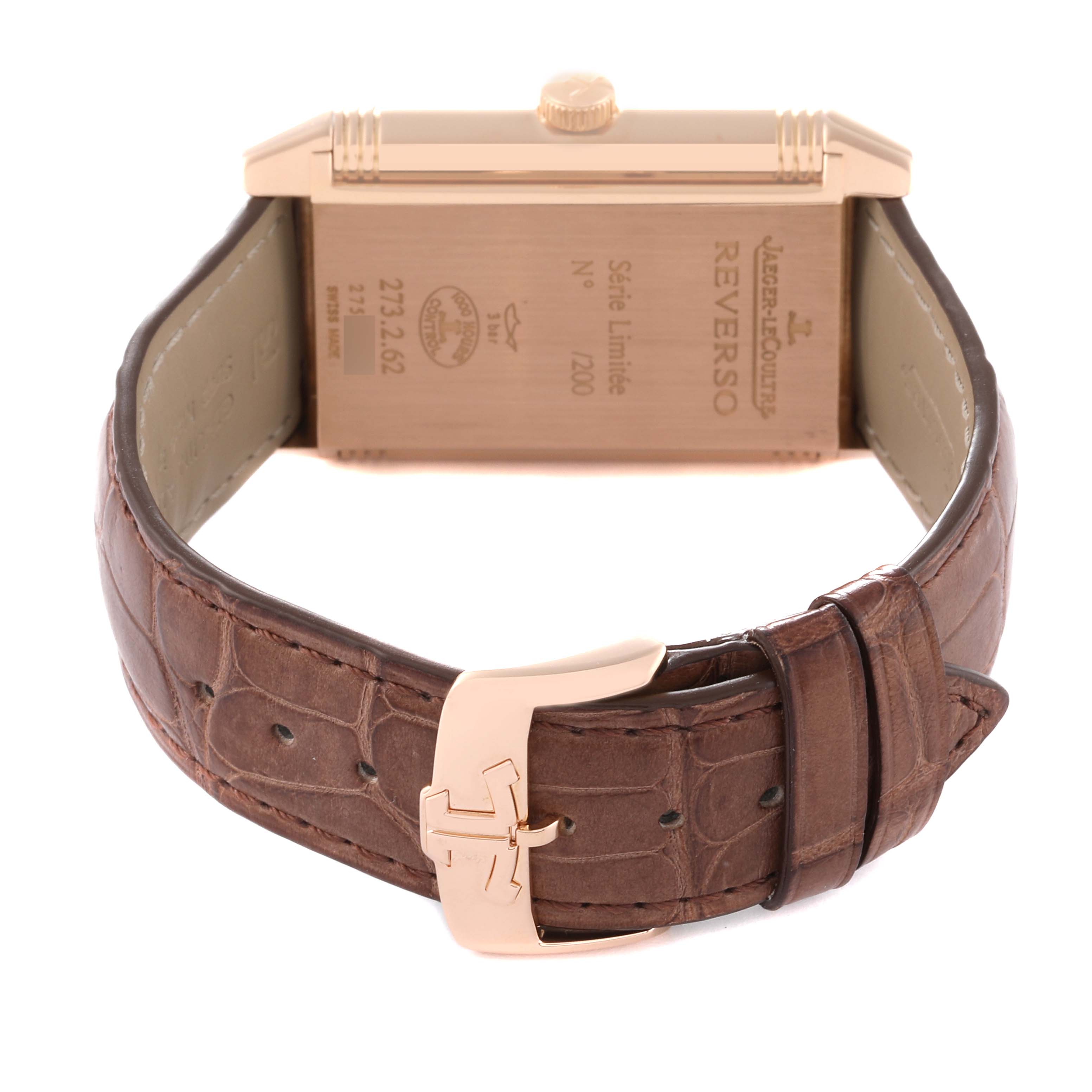 Jaeger LeCoultre Reverso Rose Gold Q3832420 | Stock 46068