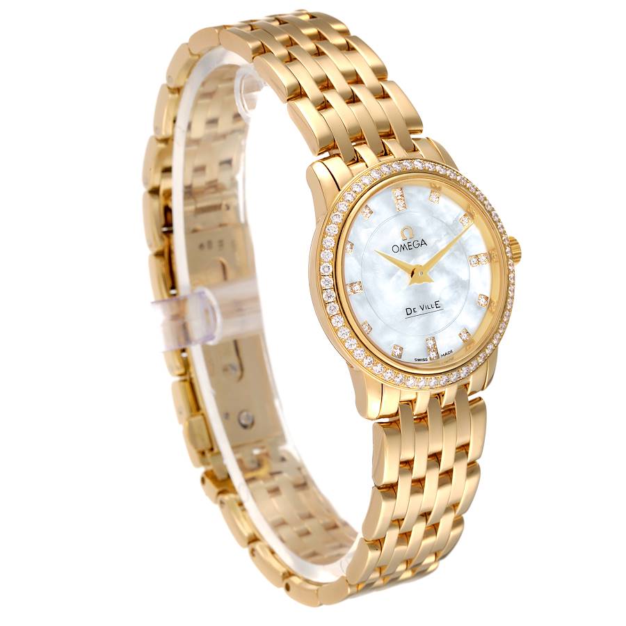 Omega de ville clearance prestige diamond ladies watch