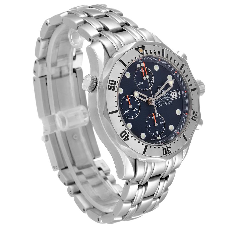 Omega Seamaster Chronograph Blue Dial 
