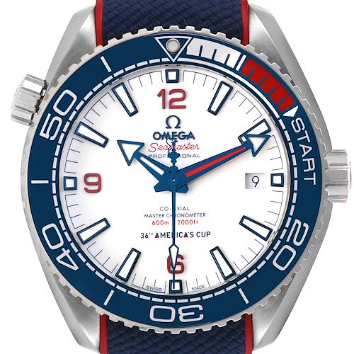 Photo of Omega Seamaster Planet Ocean America Cup LE Watch 215.32.43.21.04.001 Box Card