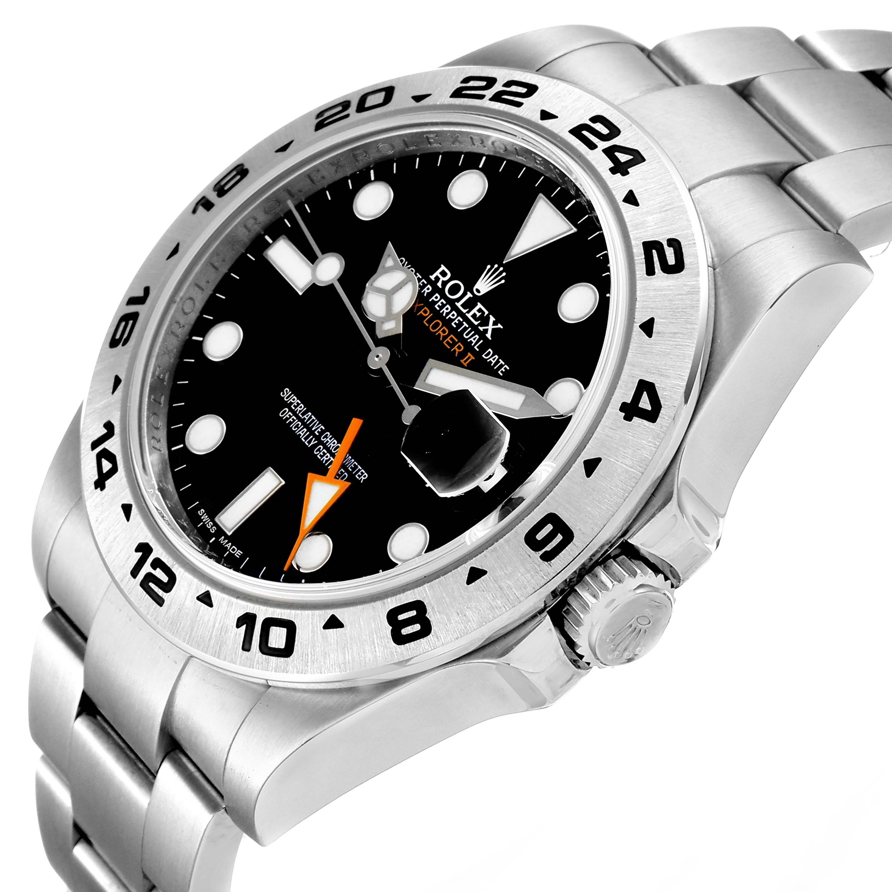 The image shows a Rolex Explorer 216570 Men's Stainless Steel Black Dial 216570 Men's Stainless Steel Black Dial watch at an angle highlighting the dial, bezel, and bracelet.