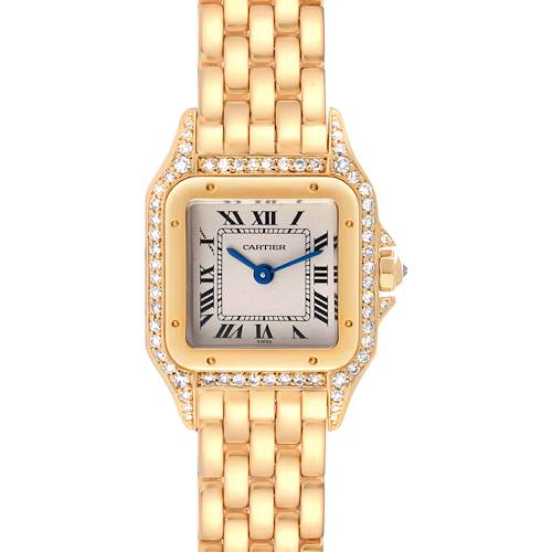 Photo of Cartier Panthere Small Yellow Gold Diamond Ladies Watch 17439