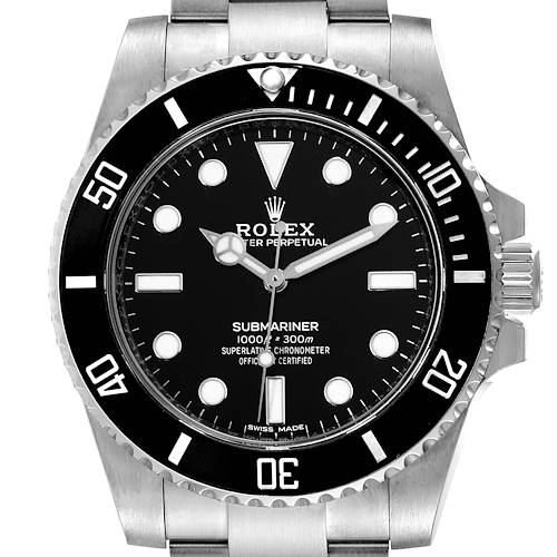 Photo of NOT FOR SALE Rolex Submariner 40mm Black Dial Ceramic Bezel Steel Watch 114060 Box Card PARTIAL PAYMENT