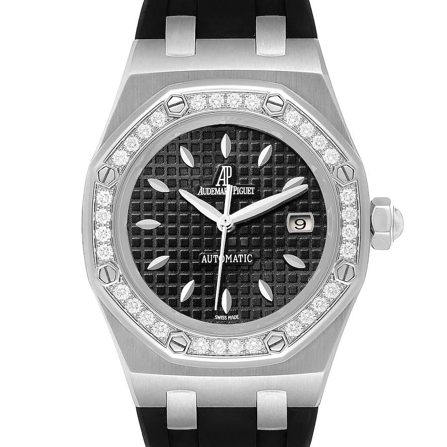 Audemars Piguet Royal Oak 35mm Diamond Ladies Watch 77321ST SwissWatchExpo