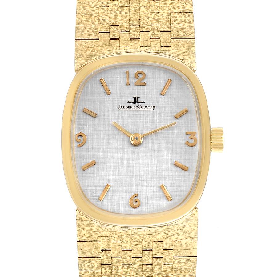 Jaeger LeCoultre 14k Yellow Gold Manual Vintage Ladies Watch Box Papers SwissWatchExpo