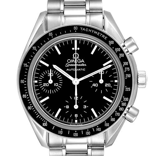 Photo of Omega Speedmaster Reduced Automatic Chronograph Steel Watch 3539.50.00