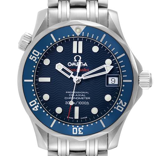 Photo of Omega Seamaster Midsize 36mm Co-Axial Steel Mens Watch 2222.80.00 Box Card