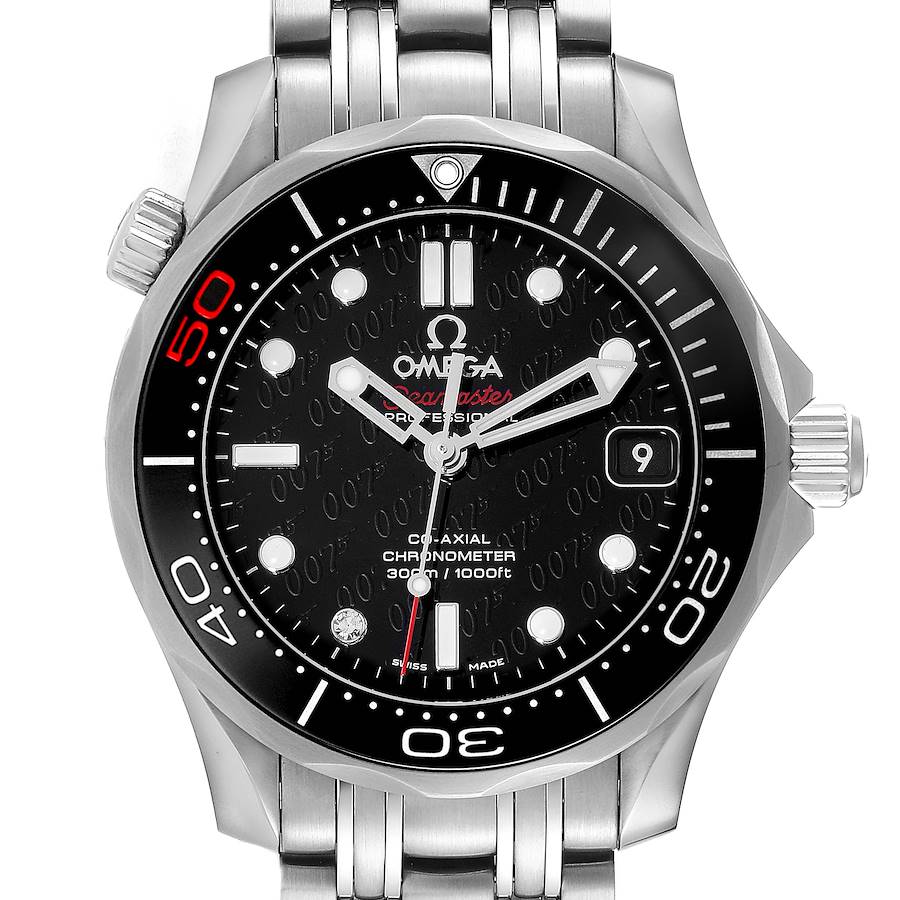 Omega Seamaster Midsize James Bond Limited Edition Mens Watch 212.30.36.20.51.001 Box Card SwissWatchExpo
