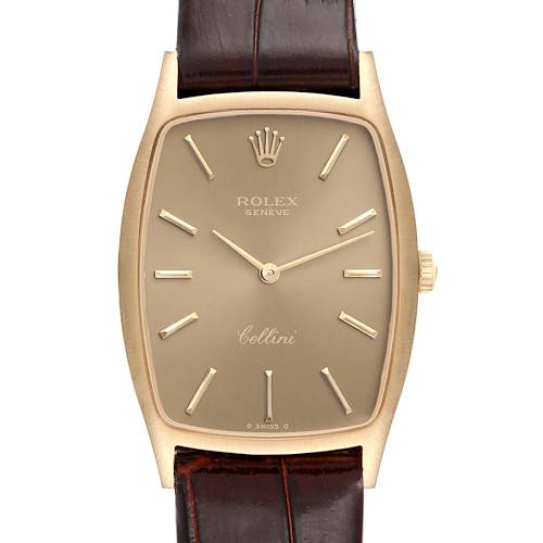 Photo of Rolex Cellini Yellow Gold Vintage Ladies Watch 3881