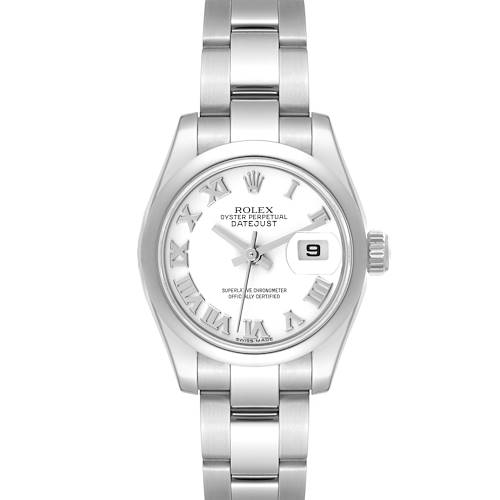 Photo of Rolex Datejust 26 White Dial Oyster Bracelet Steel Ladies Watch 179160