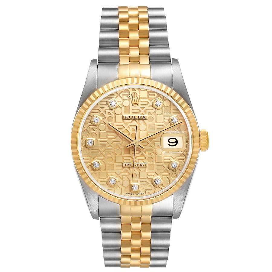 【✨美品✨】ROLEX DATEJUST 付属品完備 箱のみ販売 Rolex Datejust Steel and Gold (two tone) 16233 | Stock 49870
