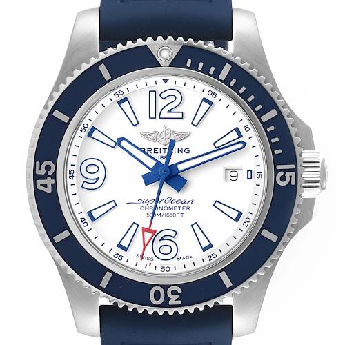 Photo of NOT FOR SALE Breitling Superocean 42 White Dial Steel Mens Watch A17366 Box Card PARTIAL PAYMENT